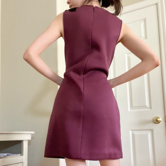 🐝Anthropologie+Dhruv Kapoor Floral Sequins 60s  Mod Dress NWOT🐝 - Picture 2 of 7